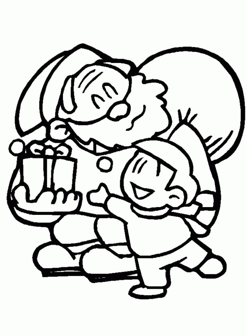 Подарки Раскраски зима распечатать бесплатно