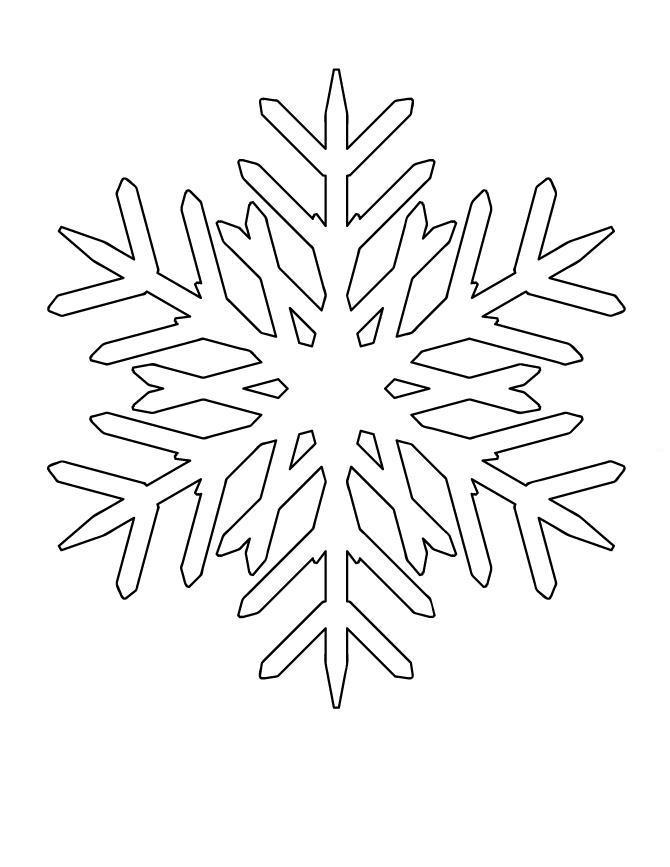 Снежинки елочки Раскраски зимушка зима