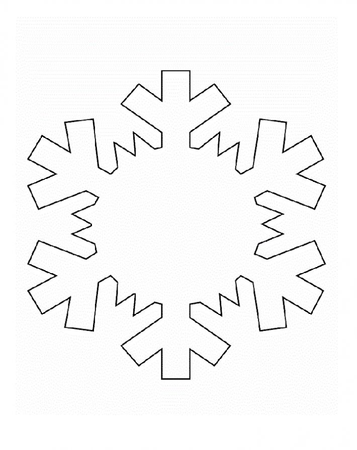 Снежинки Раскраска зима пришла
