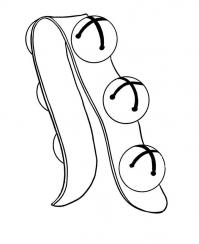 картинки на рабочий стол онлайн Бубенцы на ошейнике Зимние раскраски для мальчиков