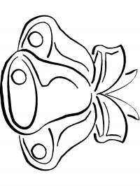 Три колокольчика Раскраски зима скачать бесплатно