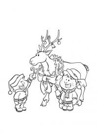 картинки на рабочий стол онлайн Новогодние открытки Зимние раскраски для мальчиков