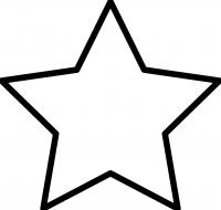 картинки на рабочий стол онлайн Игрушка звезда новогодняя шаблон Раскраска сказочная зима