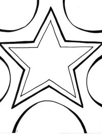 картинки на рабочий стол онлайн Игрушка звезда новогодняя Зимние раскраски для мальчиков