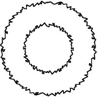 картинки на рабочий стол онлайн Новогодний рождественский венок Раскраска сказочная зима