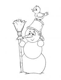 картинки на рабочий стол онлайн Зима в лесу Раскраска сказочная зима