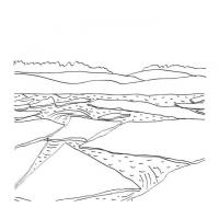 Льдины Раскраска зима пришла