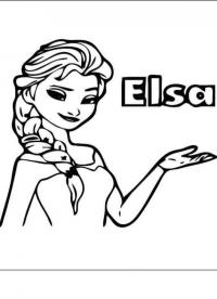 картинки на рабочий стол онлайн Эльза Зимние раскраски для мальчиков