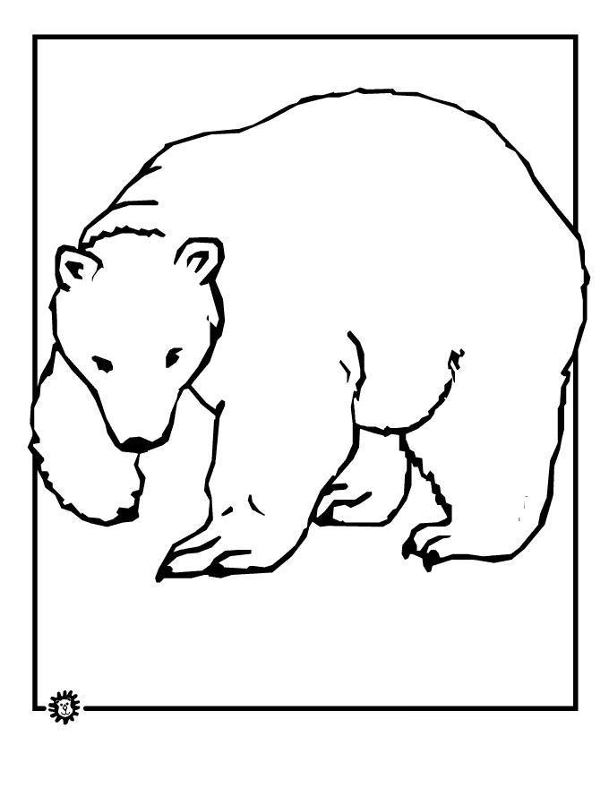 Арктика Раскраски на тему зима