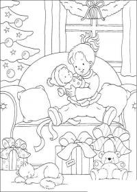 В ожидании нового года Зимние рисунки раскраски