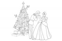 картинки на рабочий стол онлайн На балу Раскраски про зиму для детей